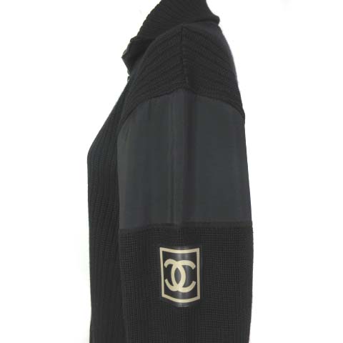 シャネル CHANEL 02A スポーツライン ジップアップ ニット