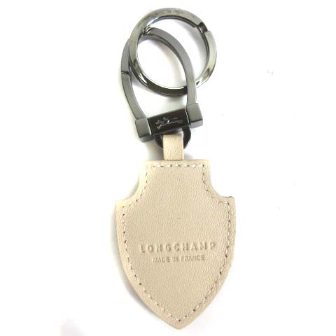 ロンシャン LONGCHAMP キーホルダー キーリング LOVE 鳥 花柄