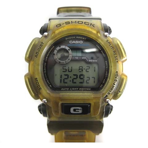 ビンテージG-SHOCK G-LIDE ホワイト/イエロー デジタル腕時計（G-SHOCK 