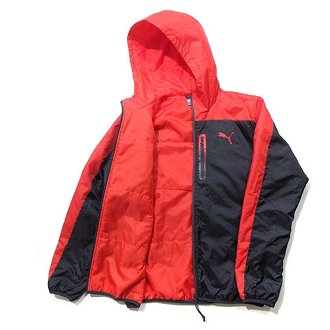 プーマ PUMA セットアップ 上下 中綿 ウィンドブレーカー フード