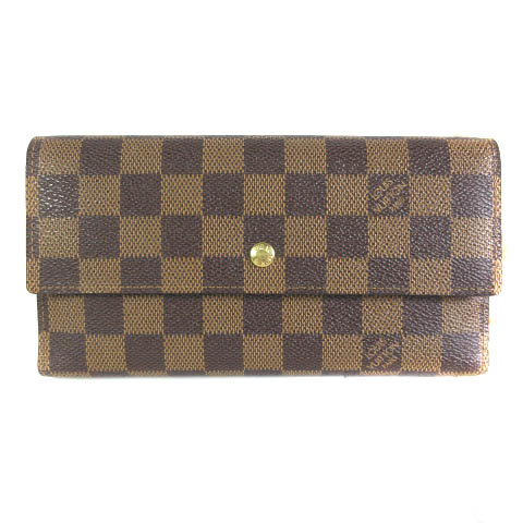 ルイヴィトン LOUIS VUITTON M61217 長財布 ウォレット ダミエ 