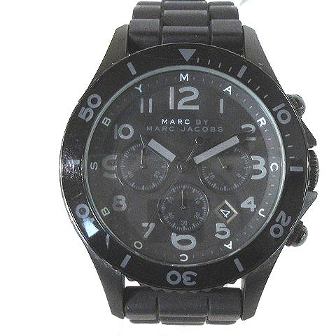 MARC BY MARC JACOBS クロノグラフ 腕時計 未使用品 マークバイ MARC BY MARC JACOBS クロノグラフ 腕時計 未使用品 マークバイ