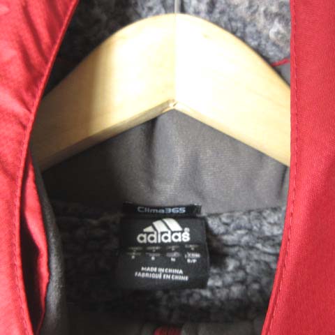 アディダス adidas ベンチコート 中綿ジャケット ロング丈 裏ボア