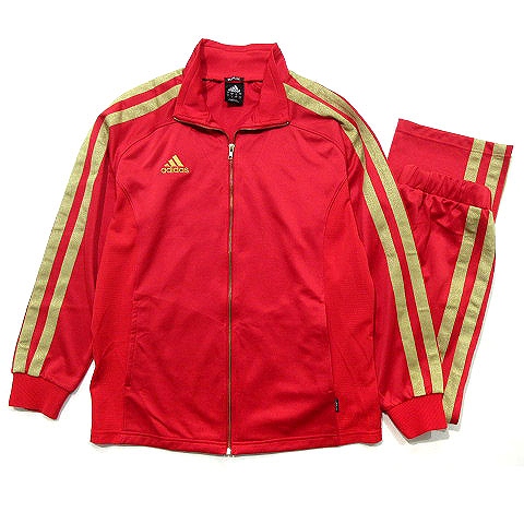 アディダス adidas 美品 ジャージ セットアップ 上下 ジャケット 