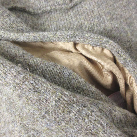 クロエ CHLOE ニットワンピース 7分袖 ヘンリーネック ウール100  