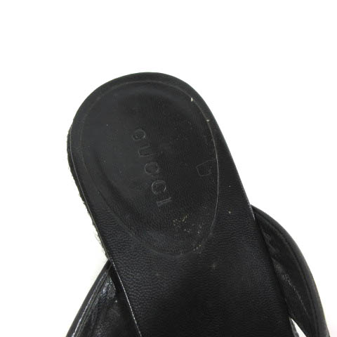 グッチ GUCCI 155041 ビット プリント サテン エスパドリーユ 