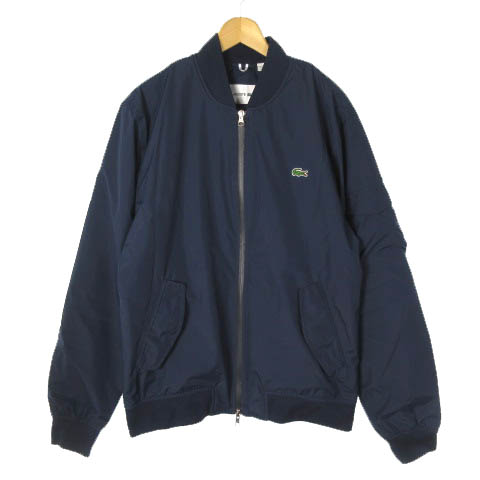 ラコステ LACOSTE 中綿ジャケット ブルゾン ジップアップ リブ ワン 