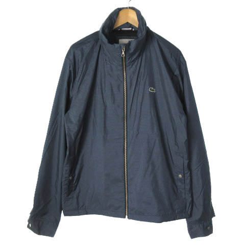 ラコステ LACOSTE ナイロンジャケット ジップアップ ハウンドトゥース 