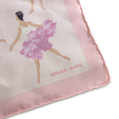 エルメス HERMES プチカレ スカーフ La Dance バレリーナ シルク100 