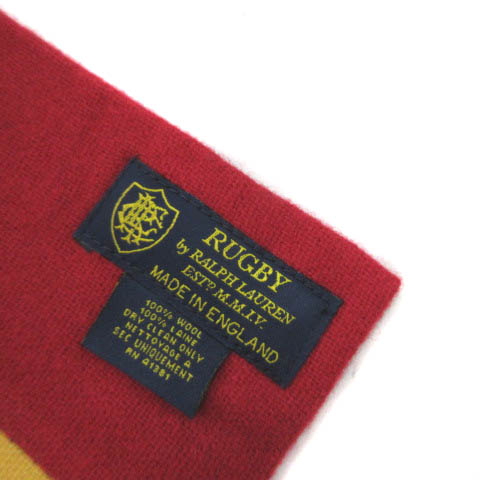 ラルフローレン ラグビー RALPH LAUREN RUGBY マフラー ロング ウール