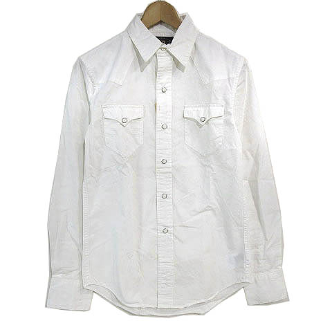 未使用品 ダブルアールエル RRL タグ付き ウエスタンシャツ 長袖 