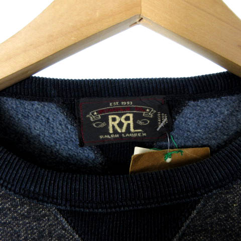 未使用品 ダブルアールエル RRL スウェット トレーナー プル