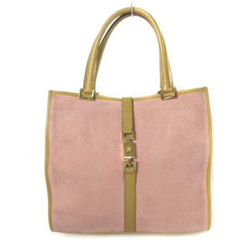 【美品✨】グッチ ジャッキー ハンドバッグ ピンク スエード レザー GUCCI ☆SALE【5id5304-h】グッチ ハンドバッグ ニュー