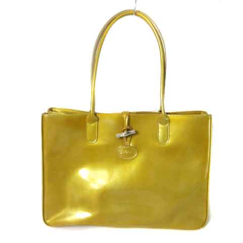 ロンシャン LONGCHAMP ロゾ トートバッグ ショルダーバッグ パテント 