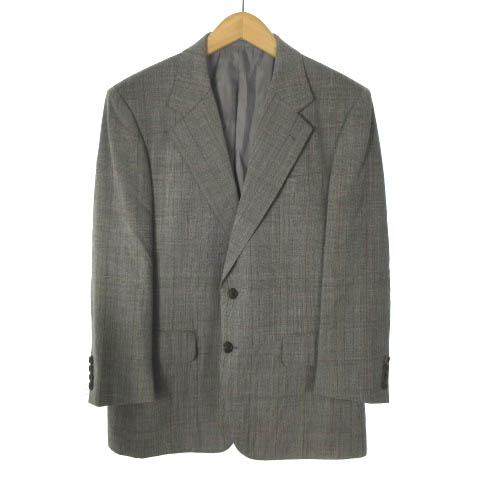 BURBERRYS(バーバリーズ) 2B テーラードジャケット グレンチェック メンズ  170 A5【中古】【ブランド古着バズストア】 バーバリーズ Burberrys テーラードジャケット グレンチェック 2B