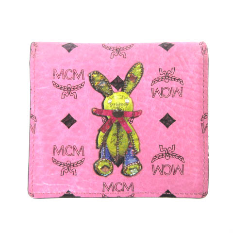 エムシーエム MCM 二つ折り 財布 ウォレット 札入れ パスケース  