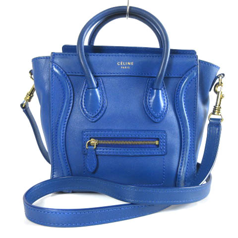 セリーヌ CELINE 168243 ラゲージ ナノショッパー ショルダーバッグ 