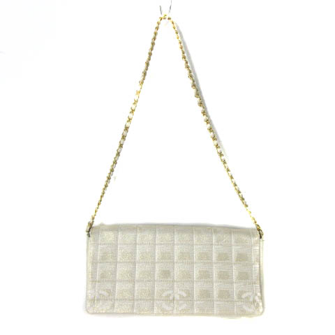 シャネル CHANEL ニュートラベルライン チェーン ショルダーバッグ 