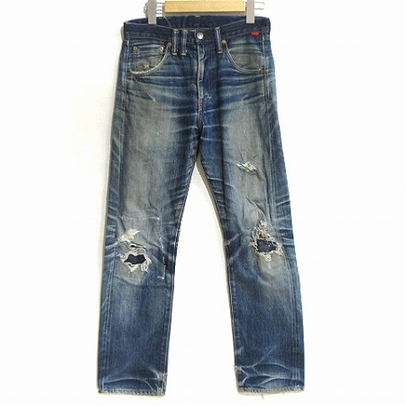 アナクロノーム anachronorm デニムパンツ ジーンズ 262 クラッシュ  