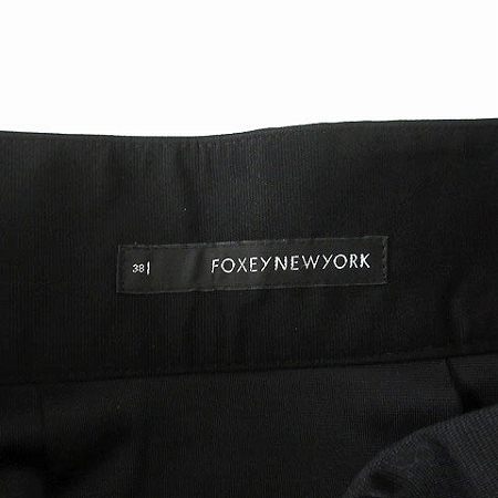フォクシーニューヨーク FOXEY NEW YORK スカート ひざ丈 ハイウエスト  