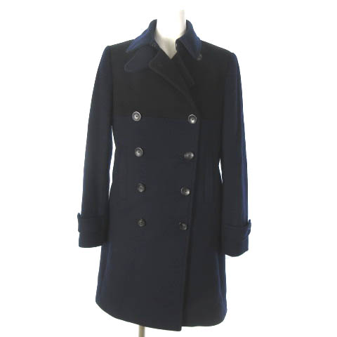ポールスミス ブラック Paul Smith BLACK ロング コート ダブル ウール  