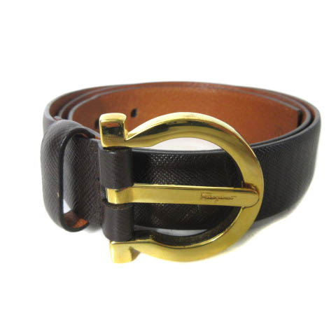 サルヴァトーレフェラガモ Salvatore Ferragamo ベルト レザー 