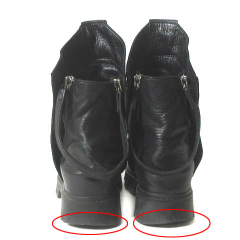 中古CINZIA ARAIAスリッポンレザースニーカー41（チンツィア 
