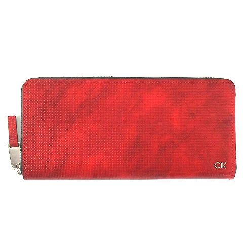 未使用品 シーケーカルバンクライン ck Calvin Klein 長財布 レザー 