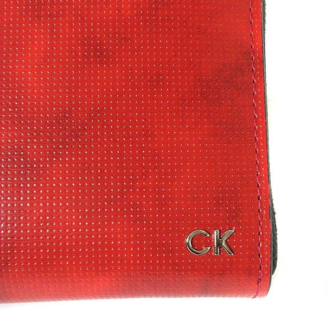 未使用品 シーケーカルバンクライン ck Calvin Klein 長財布 レザー 