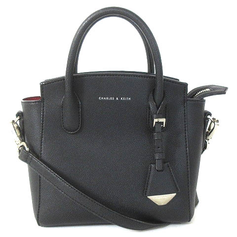 チャールズ&キース CHARLES&KEITH トートバッグ 2WAY ハンド 