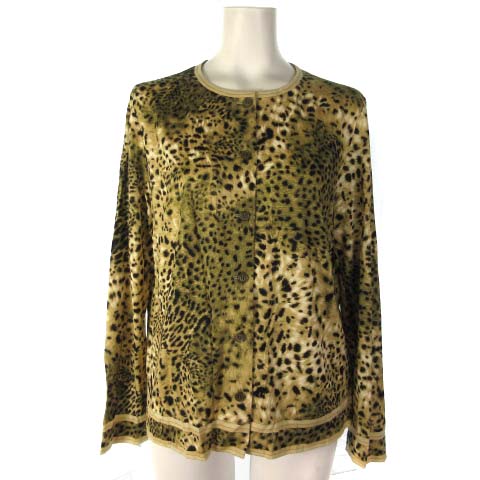 レオナール LEONARD FASHION ファッション カーディガン レオパード 