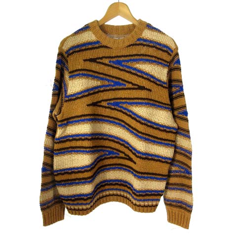 未使用品 コーヘン COOHEM タグ付き 20SS サマーニット セーター 総柄  