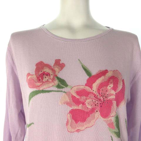 未使用品 レオナール LEONARD FASHION ファッション タグ付き ニット 