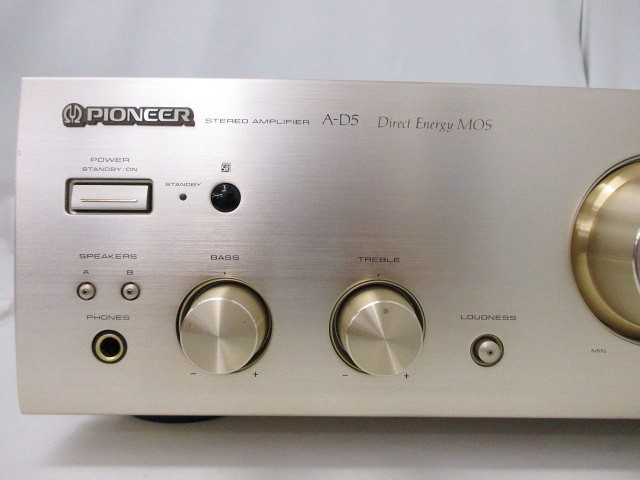 PIONEER/パイオニア】ステレオプリメインアンプ/A-D5 【中古】 086