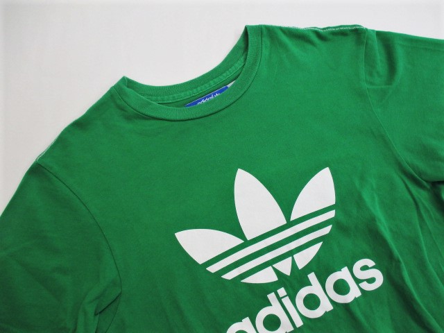 アディダスオリジナルス adidas originals Tシャツ S グリーン