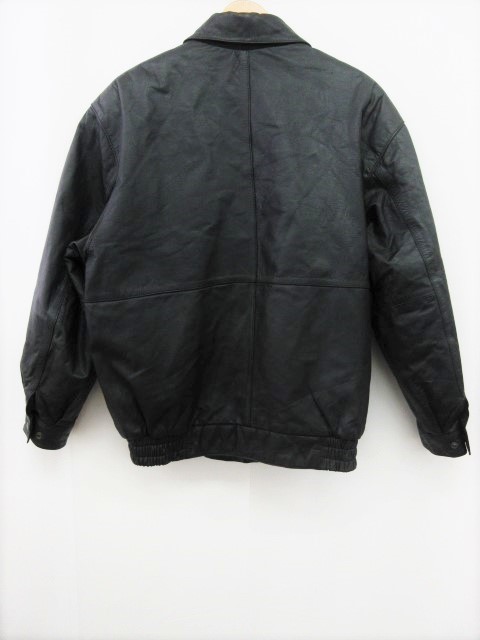 サブアーバン SUB URBAN レザージャケット L ブラック 黒 牛皮革 長袖 