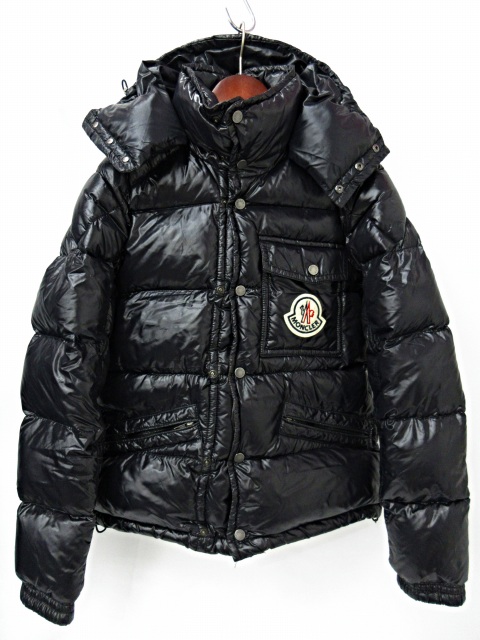 モンクレール MONCLER 07AW K2 ダウンジャケット 黒 ブラック 1 