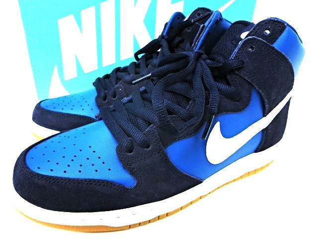 ナイキ NIKE SB ZOOM DUNK HIGH スニーカー 854851-414 US10 28.0cm 青 