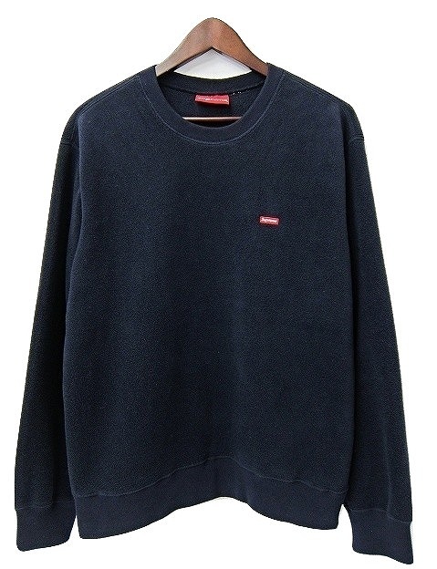 シュプリーム SUPREME 18AW Polartec Small Box Crew neck スウェット  