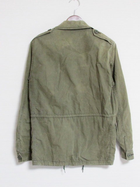 ソフネット SOPHNET. M65 フィールドジャケット 蠍刺繍 ワッペン 薄手 