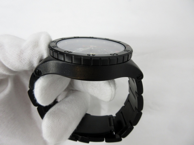 ニクソン NIXON 48-20 CHRONO A486 1320 クォーツ 腕時計 黒 ブラック 