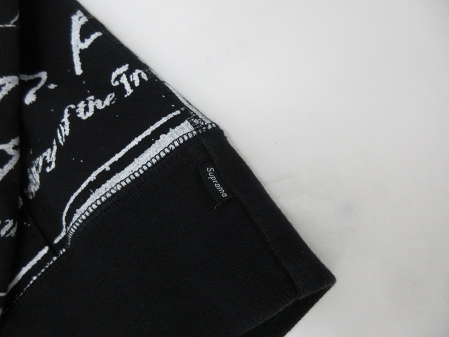 Supreme 13SS チェッカード フラッグ柄 プルオーバー フーディー L Supreme SUPREME シュプリーム 13SS Fuck Denim Jacket FUCK総柄