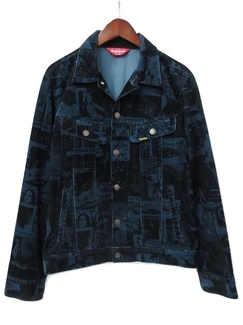 シュプリーム SUPREME 18SS Vibrations Corduroy Trucker Jacket 