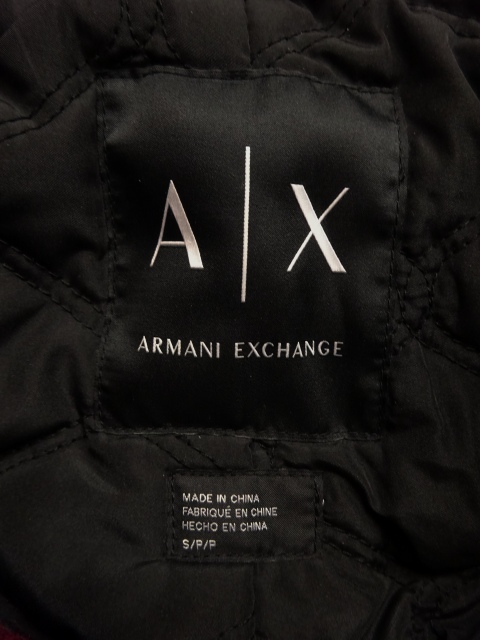 アルマーニエクスチェンジ A/X ARMANI EXCHANGE ショート丈Pコート S 