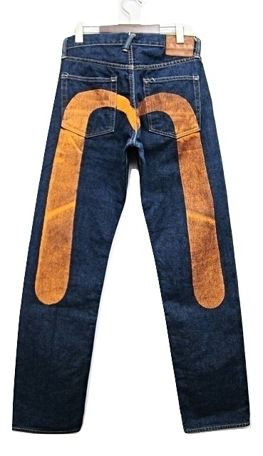 エヴィス EVISU Lot4000 BEAMS別注 10周年記念デニムパンツ インディゴ 