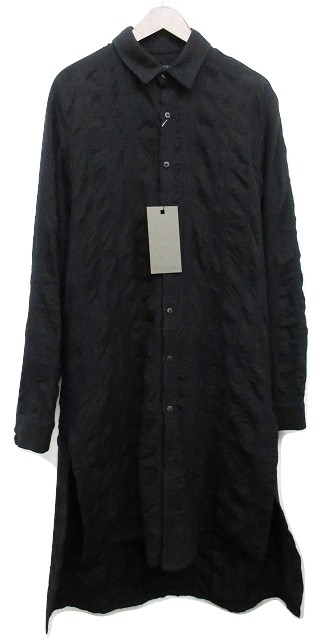 大学 卵 将来の ロング シャツ 黒 Crecla Hidaka Jp