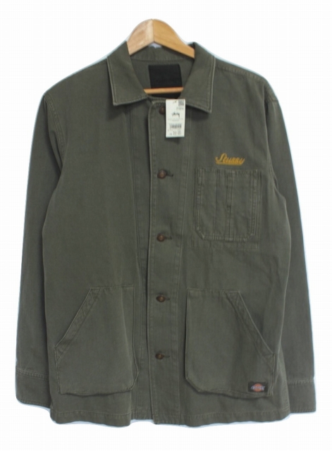 未使用品 ステューシー STUSSY ×ディッキーズ Dickies ワーク 