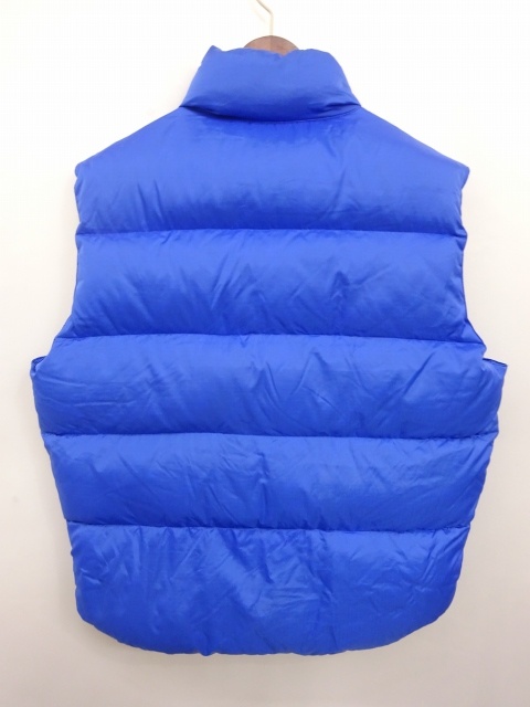 チャンピオン CHAMPION WARM JAC ダウンベスト 青 ブルー ジップ+ 