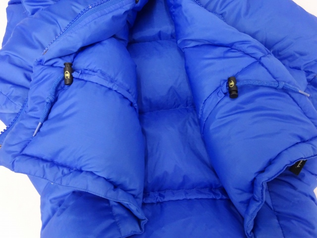 チャンピオン CHAMPION WARM JAC ダウンベスト 青 ブルー ジップ+ 