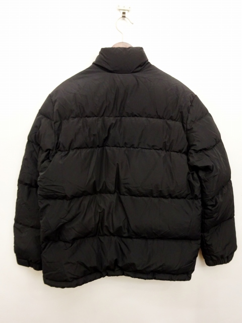ナイキ NIKE ダウンジャケット XL 黒 ブラック ジップ+マジックテープ 